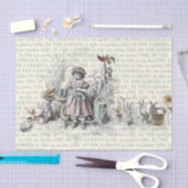 Papier Mousseline Fleurs de jardin français arrosage Can Découpage (Artisanat)