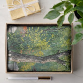 Papier Mousseline Fleurs de jardin rustique (Cadeau)