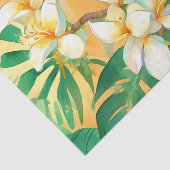 Papier Mousseline Fleurs de jasmin délicates (Détail)