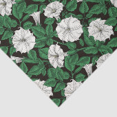 Papier Mousseline Fleurs de lune 2 (Détail)