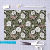 Papier Mousseline Fleurs de lune et sphinx Mois (Artisanat)