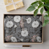 Papier Mousseline Fleurs de lune et sphinx Moths 2 (Cadeau)