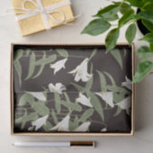 Papier Mousseline Fleurs de Lys japonaises (Cadeau)