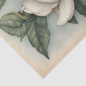 Papier Mousseline Fleurs de Magnolia (Détail)