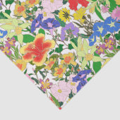 Papier Mousseline Fleurs de matin (Détail)