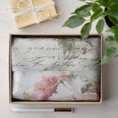 Papier Mousseline Fleurs de passion (Cadeau)