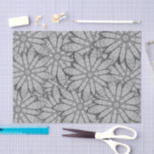 Papier Mousseline Fleurs de pierre (Artisanat)