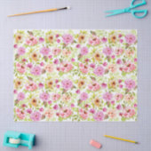 Papier Mousseline Fleurs de printemps (Artisanat)
