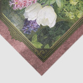 Papier Mousseline Fleurs de printemps hollandaises encadrées Botaniq (Détail)