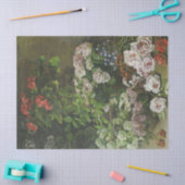 Papier Mousseline Fleurs de printemps par Claude Monet Tissue Paper (Artisanat)