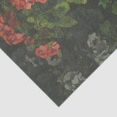 Papier Mousseline Fleurs de printemps par Claude Monet Tissue Paper (Détail)