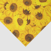 Papier Mousseline Fleurs de soleil (Détail)