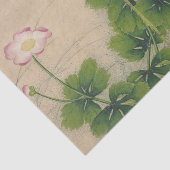Papier Mousseline Fleurs de souffle par Zhang Ruoai (Détail)
