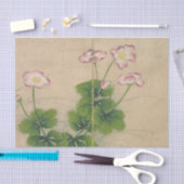 Papier Mousseline Fleurs de souffle par Zhang Ruoai (Artisanat)