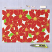 Papier Mousseline Fleurs de vacances (Artisanat)