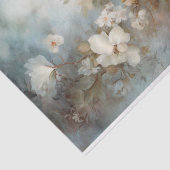 Papier Mousseline Fleurs délicates, douces, belles, élégantes en déc (Détail)