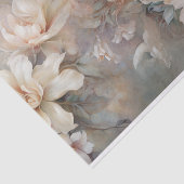 Papier Mousseline Fleurs délicates, douces, belles, élégantes en déc (Détail)