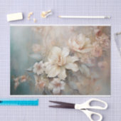 Papier Mousseline Fleurs délicates, douces, belles et élégantes en d (Artisanat)