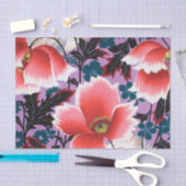 Papier Mousseline Fleurs, design japonais (Artisanat)