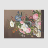 Papier Mousseline Fleurs d'été précoce, Roesen Severin (Recto)