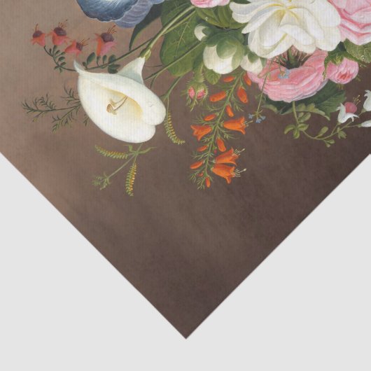 Papier Mousseline Fleurs d'été précoce, Roesen Severin (Détail)