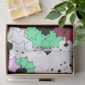 Papier Mousseline Fleurs d'étoile (Cadeau)
