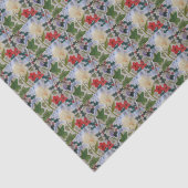 Papier Mousseline Fleurs d'hiver & Holly (Détail)