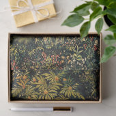 PAPIER MOUSSELINE FLEURS D'IMAGINAIRES UNICORNES ET GOTHIQUES, MOTIF (Cadeau)