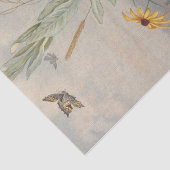 Papier Mousseline Fleurs du pré par Louis Prang (Détail)