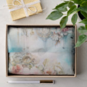 Papier Mousseline Fleurs en cascade Médias mixtes (Cadeau)