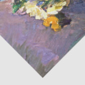 Papier Mousseline Fleurs en Vase, Cézanne (Détail)