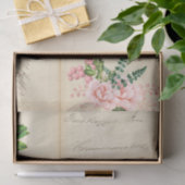 Papier Mousseline Fleurs et Ephemera Design Series #3 (Cadeau)