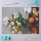 Papier Mousseline Fleurs et fruits, Henri Fantin-Latour (Artisanat)