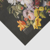 Papier Mousseline Fleurs et fruits vintages (Détail)