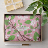 Papier Mousseline Fleurs et Œufs (Cadeau)