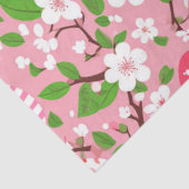 Papier Mousseline Fleurs et Œufs (Détail)