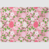 Papier Mousseline Fleurs et Œufs (Recto)