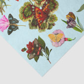 Papier Mousseline Fleurs et papillons insectes insectes nature plant (Détail)