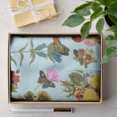 Papier Mousseline Fleurs et papillons insectes insectes nature plant (Cadeau)