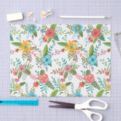 Papier Mousseline Fleurs florales de la première sainte communion |  (Artisanat)