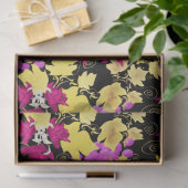 Papier Mousseline Fleurs florales florales c (Cadeau)