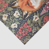 Papier Mousseline Fleurs Fox et Foxglove William Morris Inspiré (Détail)