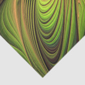 Papier Mousseline Fleurs imaginaires fractales douces et tendres (Détail)