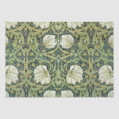 Papier Mousseline Fleurs Jaunes Pimpernel William Morris (Recto)