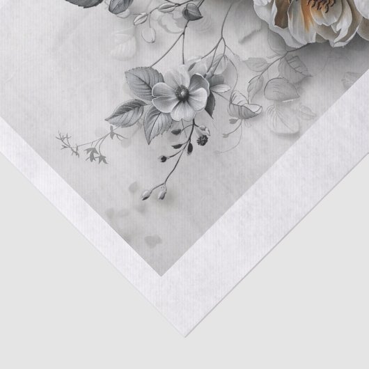 Papier Mousseline Fleurs magnifiques9 (Détail)