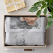 Papier Mousseline Fleurs magnifiques9 (Cadeau)