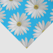 Papier Mousseline Fleurs marguerites (Détail)