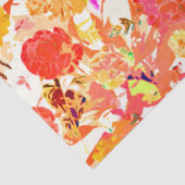 Papier Mousseline Fleurs mignonnes motif (Détail)