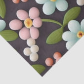 Papier Mousseline Fleurs minuscules (Détail)