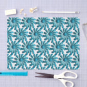 Papier Mousseline Fleurs MOD Rétro - Jardin d'été MCM Printemps (Artisanat)